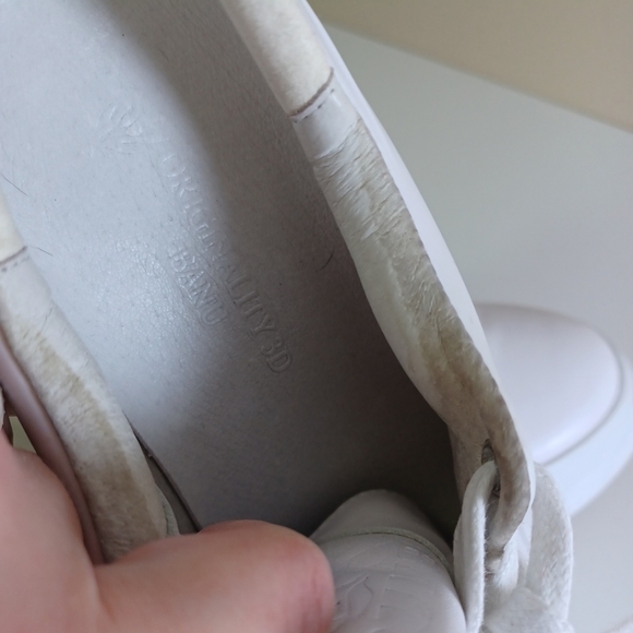 Banu One Shoe One Story 3D White Women Sneakers Sz 6.5 Futuristic READ - Picture 9 of 9